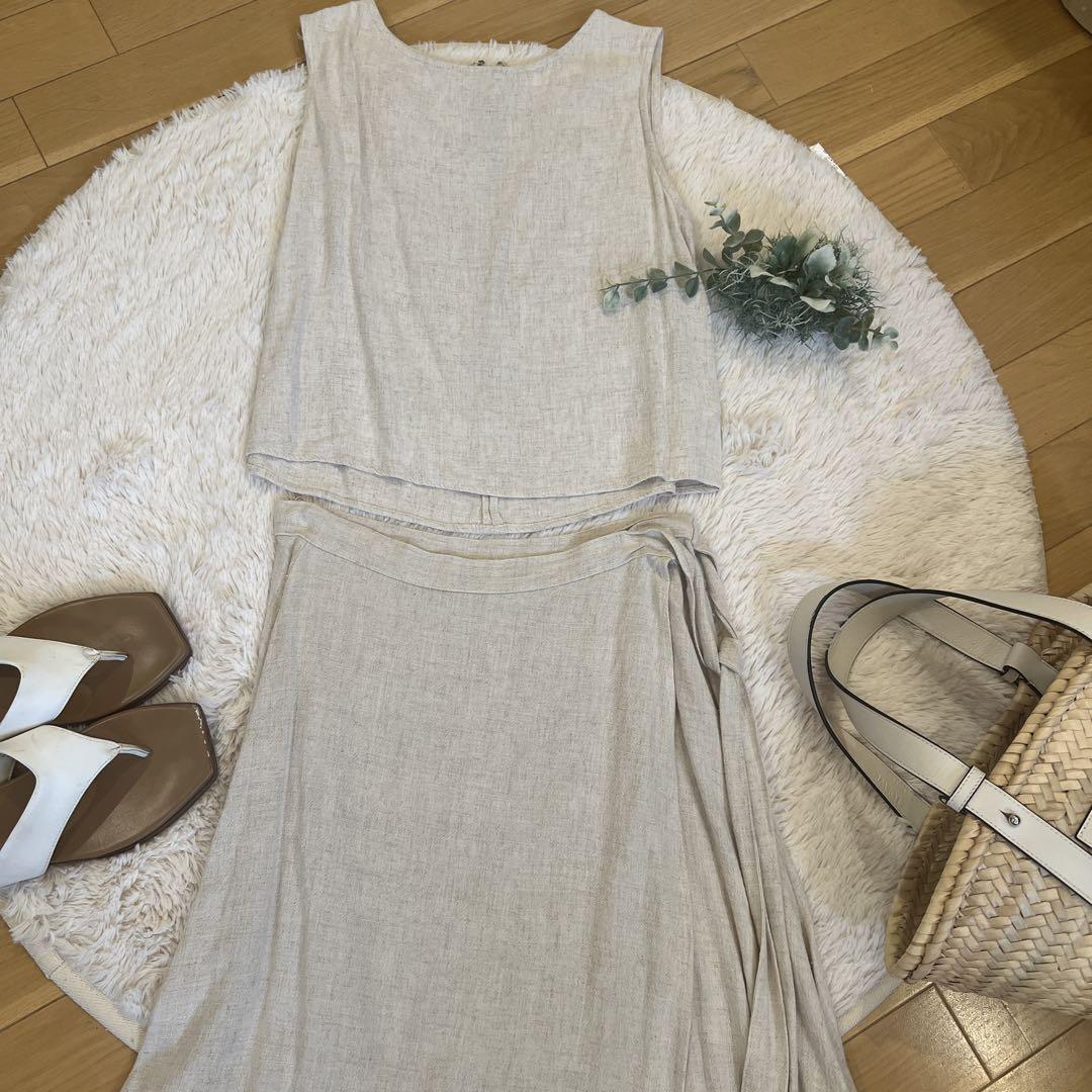 Fifth Linen-like Beige Set Up (Size M)