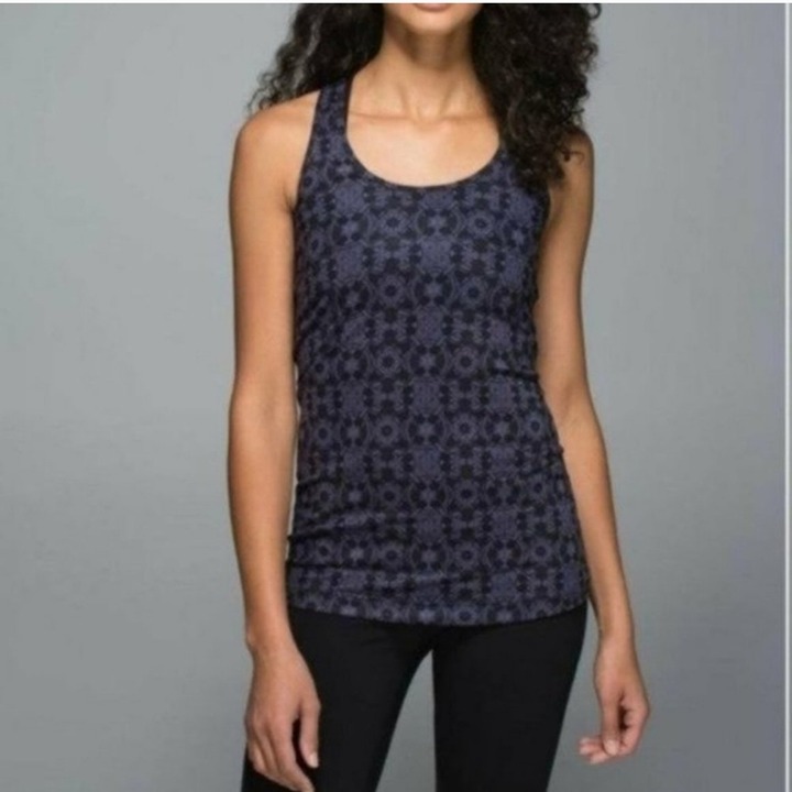 Lululemon Cool racerback tank in _Mini Prisma Night