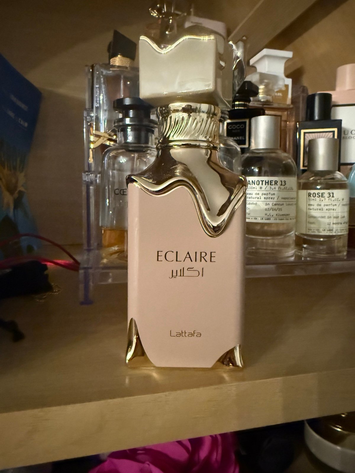 Full bottle. Minus one spray. ECLAIR!