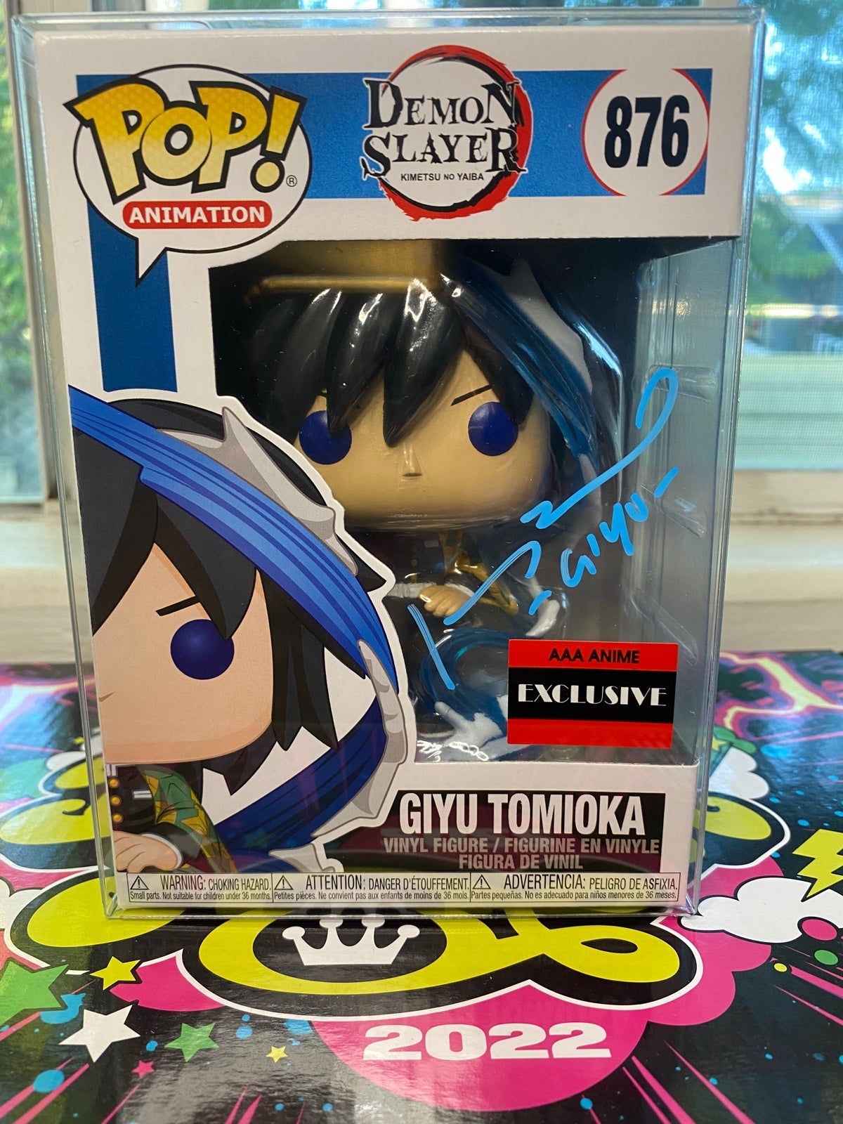 Giyu Tomioka Signed Funko pop offers