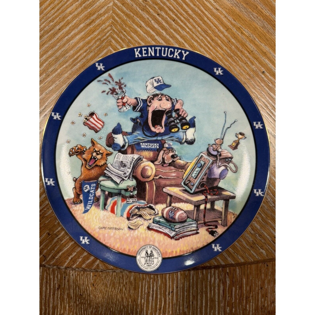 Danbury Mint Penn State Nittany Lions Fan Collectible Plate by Gary Patterson