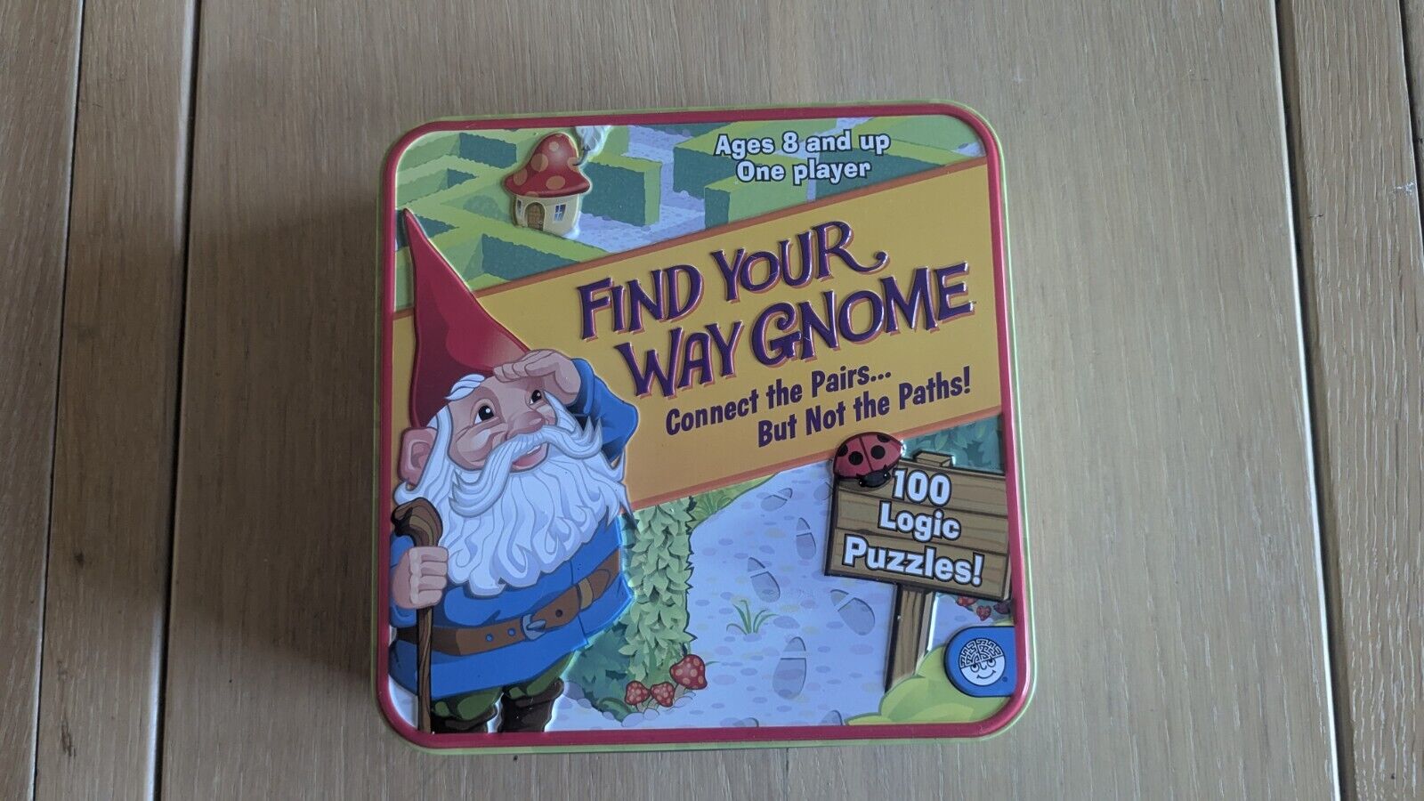 Find Your Way Gnome Board Game/Puzzle - Open Box, Never Used, Complete!