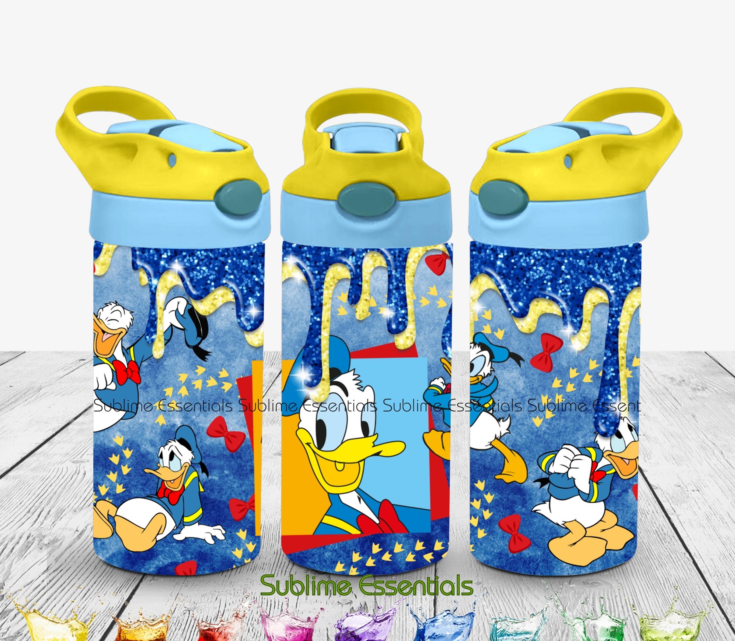 Donald Inspired "Ducky Drip" - 12 Oz Kids Flip Top Tumbler - Add a name!