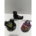 Lot Of 3 Candles Vintage Frankenstein Witch Boots Candle Monster Halloween Set