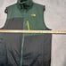 The North Face Reversible Softshell / Fleece Vest Mens Medium Green Black Yellow