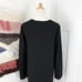 Theory Ulyssa Long Flare Sleeve A-Line Shift Dress V-Neck Black Sz M NWT