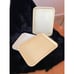 Rare, vintage cafeteria style small trays, Hyware, set of 3, made in England