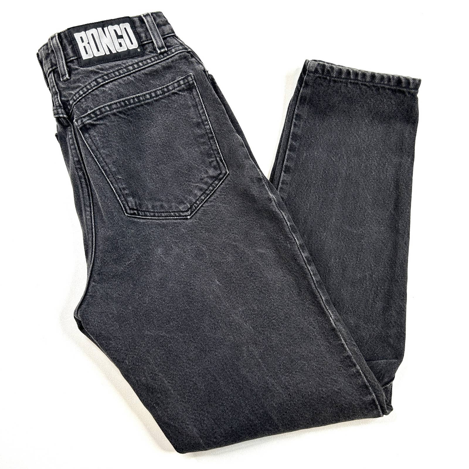 BONGO | Vintage 1990s Black High Rise Straight Leg Denim Size 11L