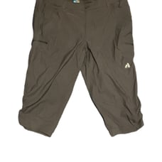 EUC Eddie Bauer 22W Plus Size Grey Capris