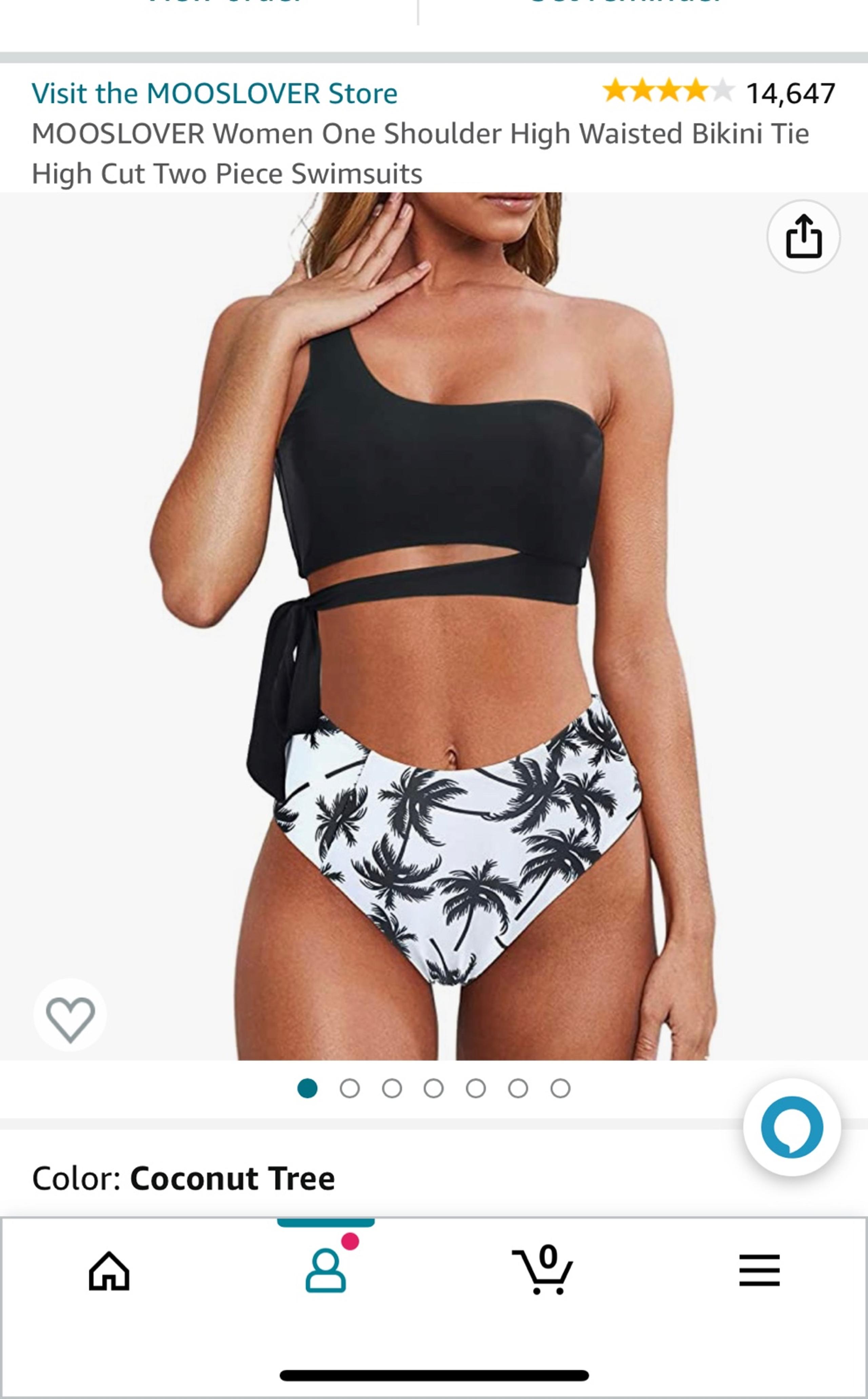 Small palm swim suit