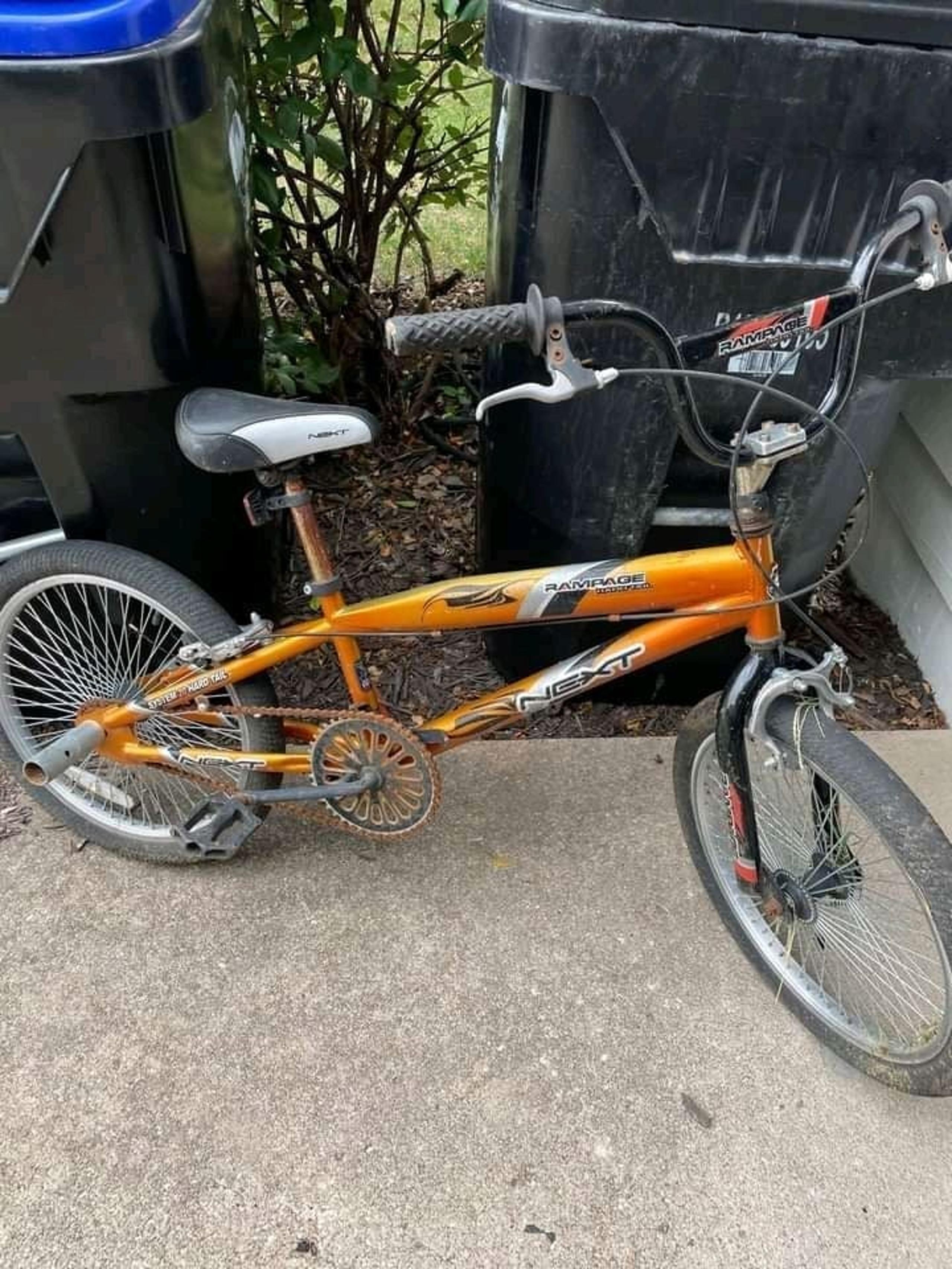 NEXT rampage frame and forks