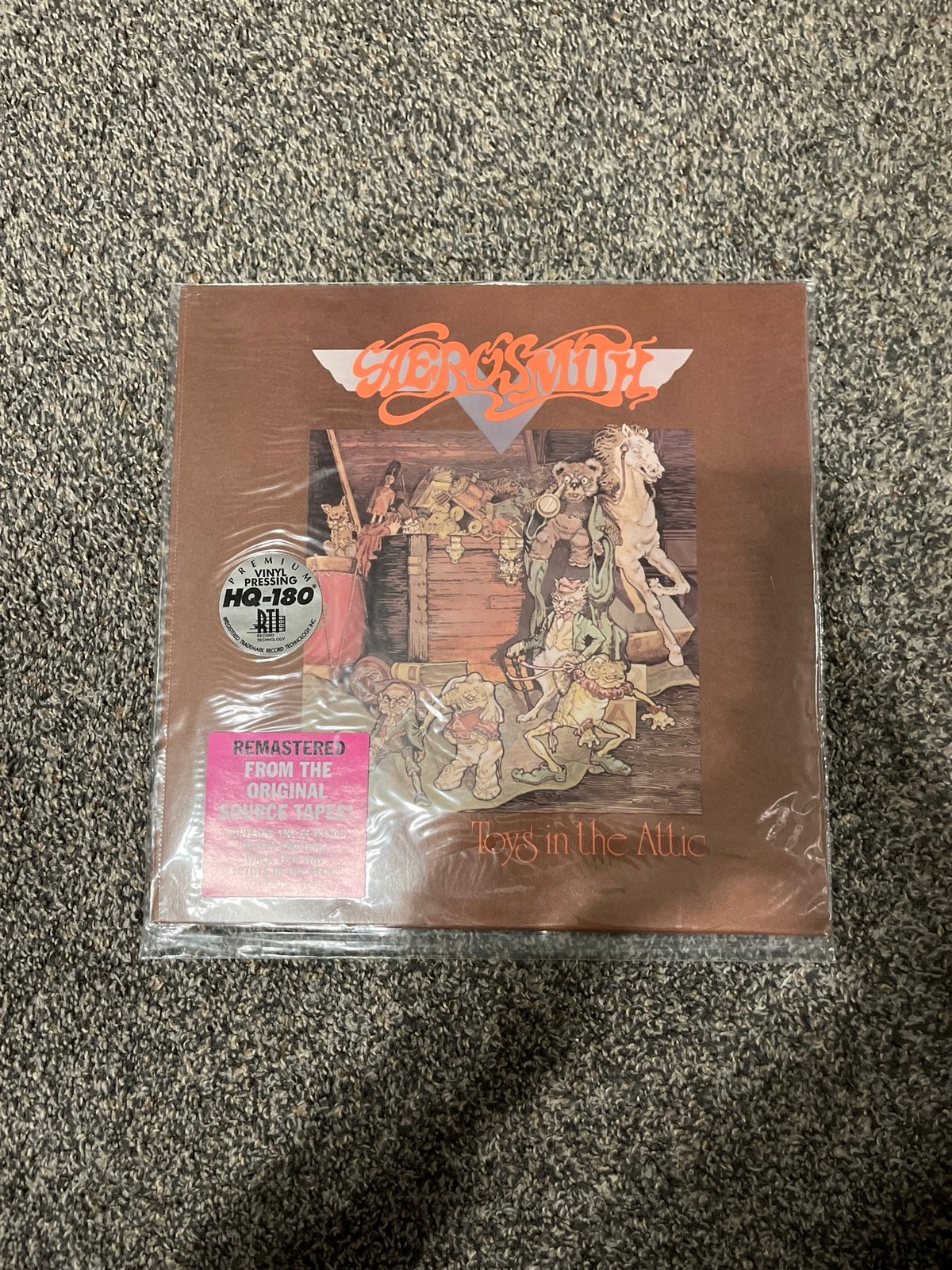 Aerosmith toys in the attic vinyl record