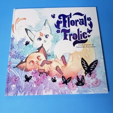 Rare Beautiful Childrens Floral Frolic HB Book Beginner Reader Animal Fox