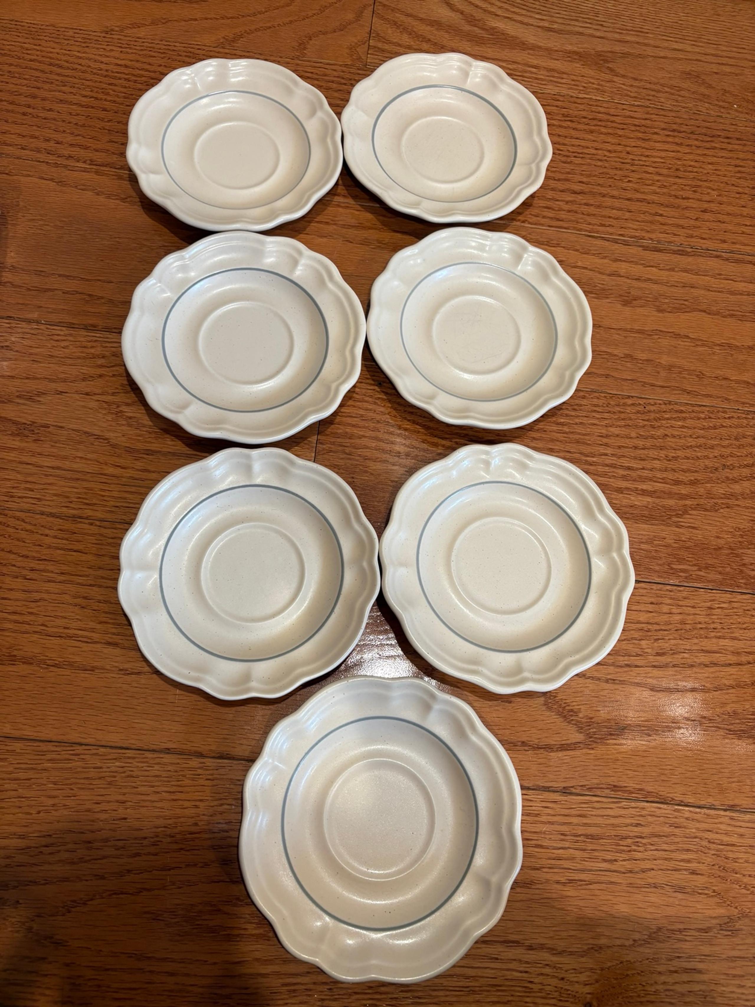 PFALTZGRAFF Remembrance Saucers (set of 7)