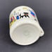 RARE Vintage Stavanger Norway Flint Nursery Rhyme Plate Bowl Cup Set 2 Piece