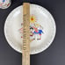 RARE Vintage Stavanger Norway Flint Nursery Rhyme Plate Bowl Cup Set 2 Piece