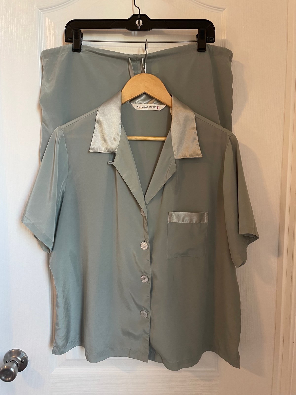Victoria's Secret Vintage satin pj set L