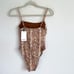 VITAMIN A Jenna Snakeprint One Piece Swimsuit
