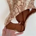 VITAMIN A Jenna Snakeprint One Piece Swimsuit
