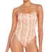 VITAMIN A Jenna Snakeprint One Piece Swimsuit