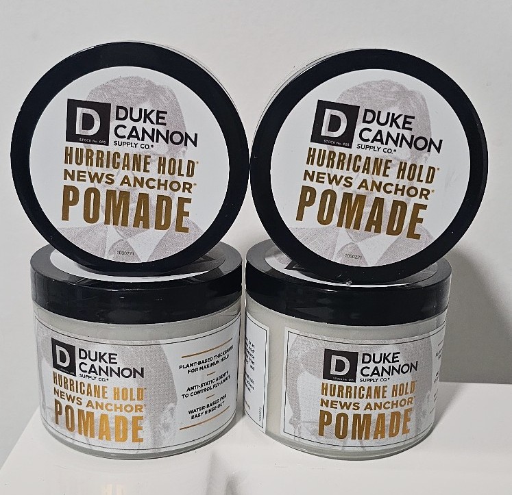 Duke Cannon Hurricane hold Pomade
