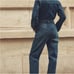 Zara denim jumpsuit
