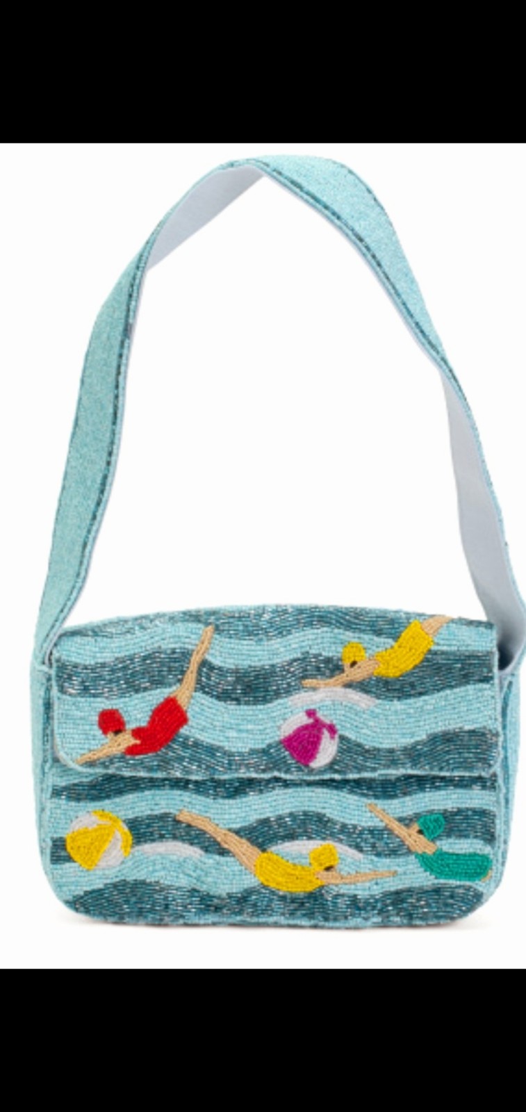 Viral handcrafted beaded bag