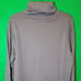Adidas Men's M Gray Long Sleeve Turtleneck Embroidered Badge of Sport Shirt NWT