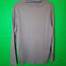 Adidas Men's M Gray Long Sleeve Turtleneck Embroidered Badge of Sport Shirt NWT