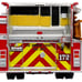 KME Predator Fire Engine #172 Los Angeles County Fire Department Red 5 Alarm