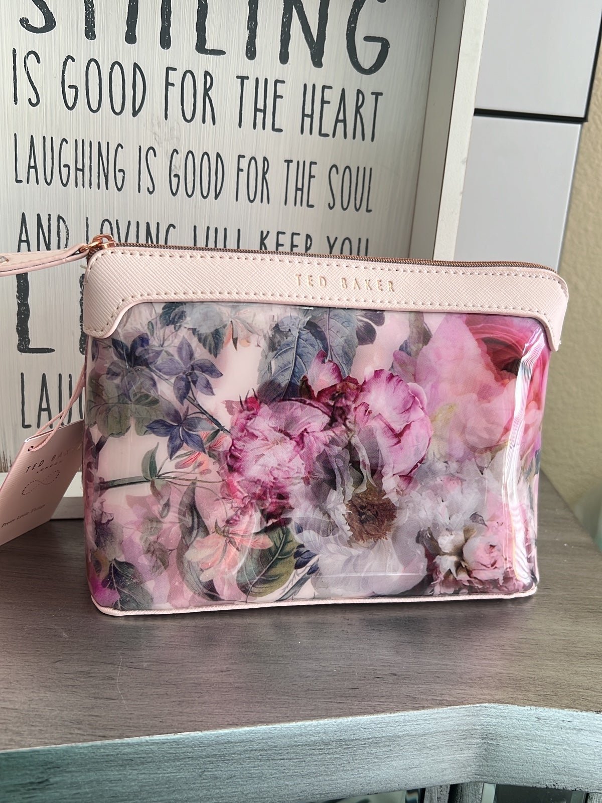 Ted Baker bag peony petals