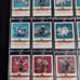 Complete Dino-Riders Trading Card Set of 17 Cards VHTF Very Good Condition