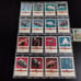 Complete Dino-Riders Trading Card Set of 17 Cards VHTF Very Good Condition