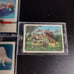 Complete Dino-Riders Trading Card Set of 17 Cards VHTF Very Good Condition