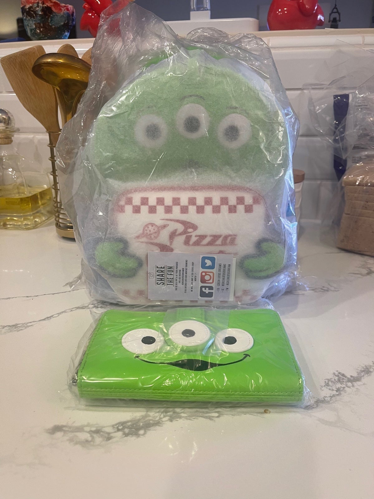 Disney + Pixar Toy Story Alien Pizza Planet Loungefly Set
