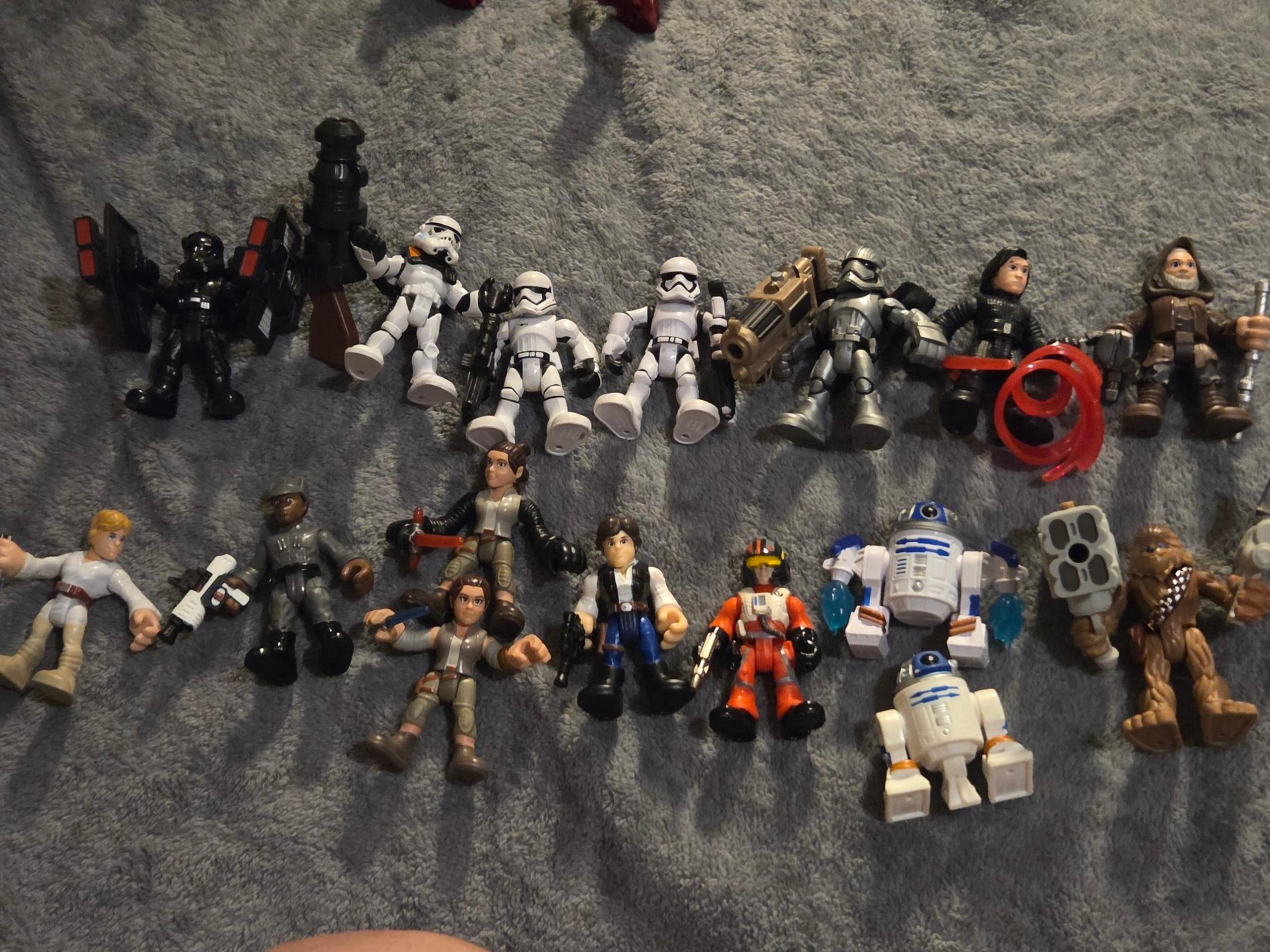 Playskool Star Wars Action Figures Lot (16 figures)