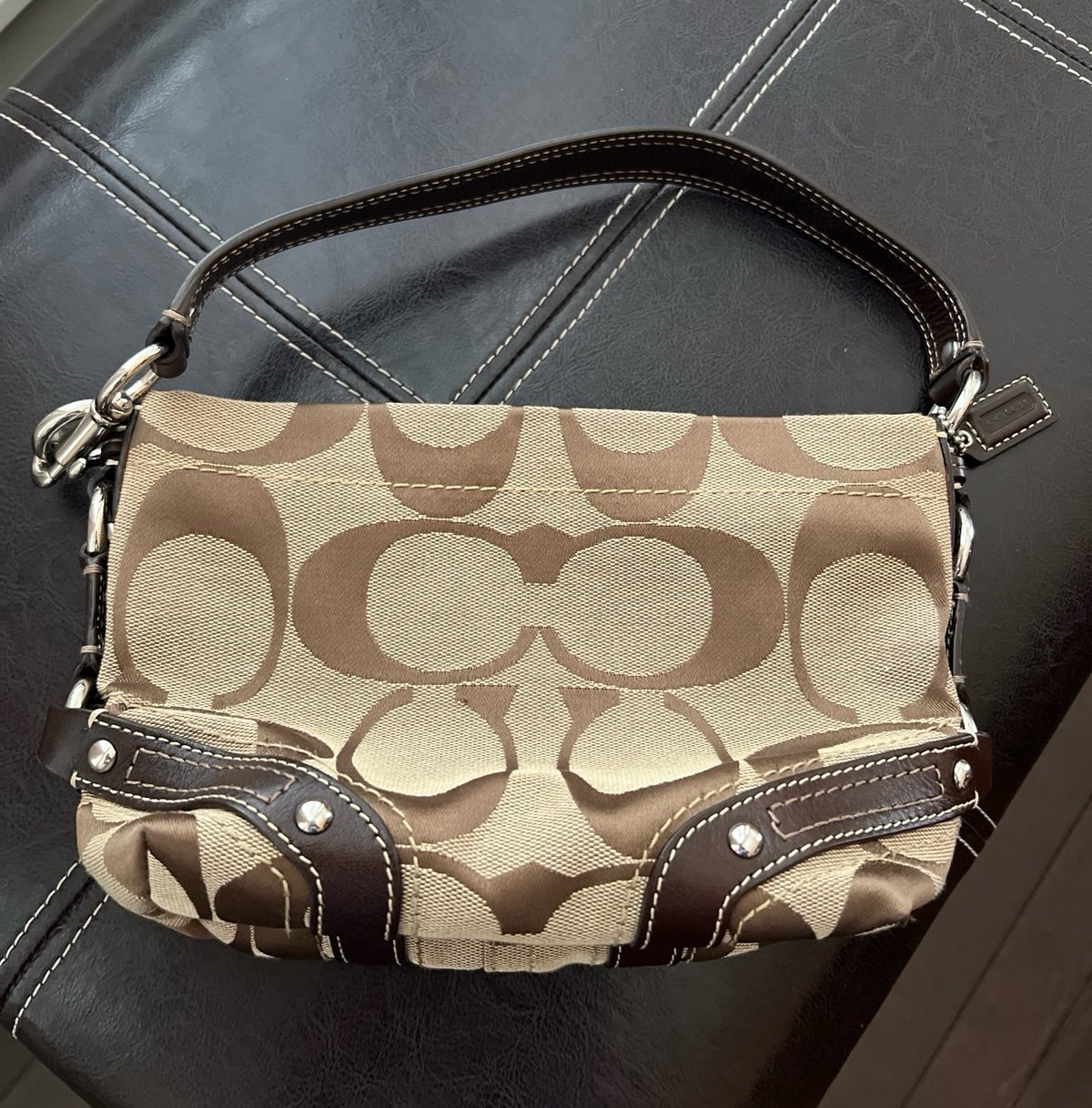 Vintage Coach Carly Signature Bag