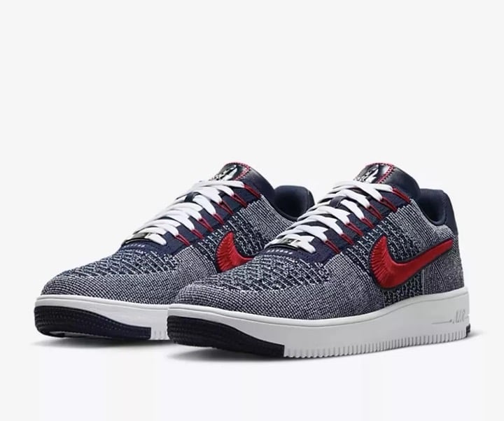 Robert Kraft x Nike Air Force 1 Ultra Flyknit Low Patriots FV4079-012 size 10