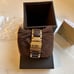 Michael kors watch. Gold and chocolate brown.