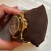 Michael kors watch. Gold and chocolate brown.