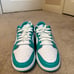 Men’s Size 13 - Used Nike Dunk Low Clear Jade with Box (Only worn once!!!)