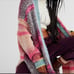 Free People Pink and Blue Cardigan Sweater