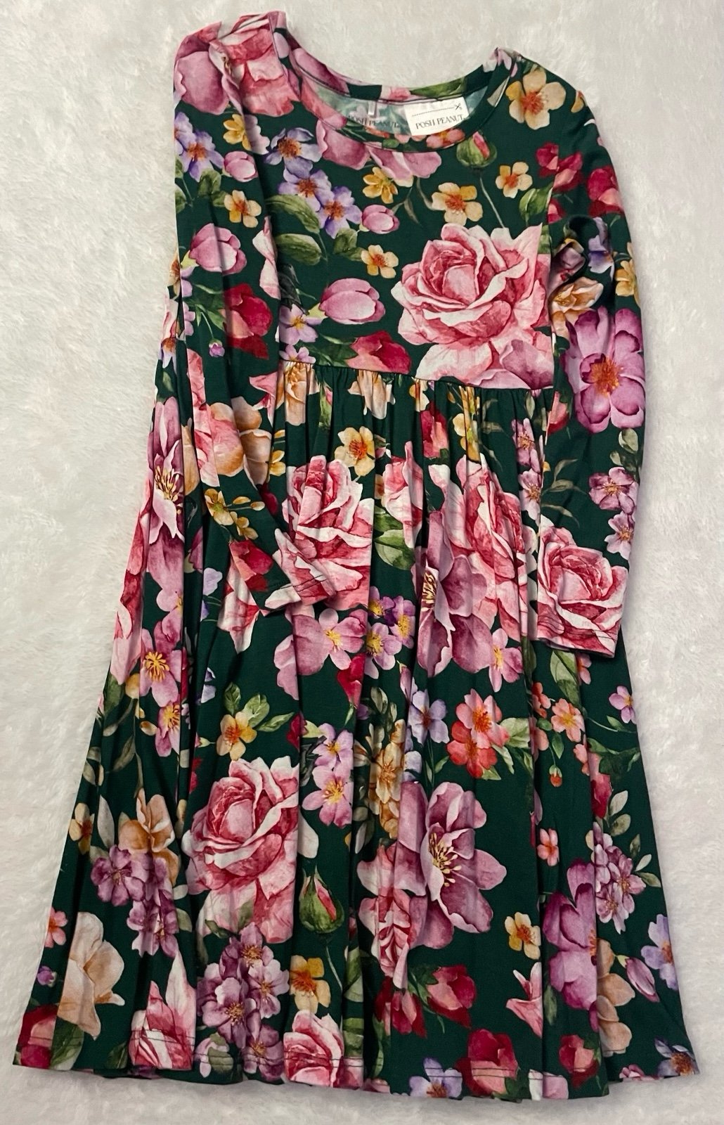 Posh Peanut Arsine Long Sleeve Twirl Dress Size 4T
