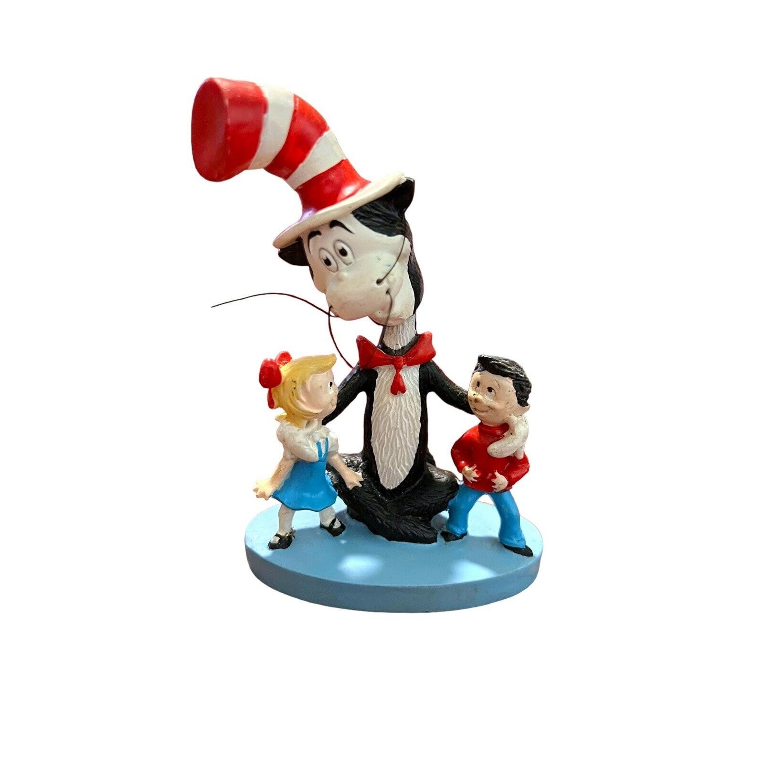 Dr. Seuss Cat in the Hat Official Movie Bobble Head Nodder Figurine 4.5 x 3