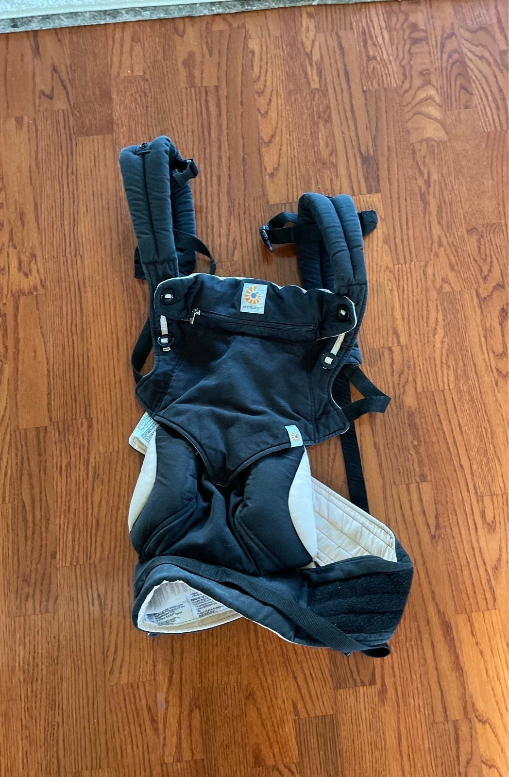 Ergobaby 360 All-Position Baby Carrier with Lumbar Support (12-45 Pounds), Pure