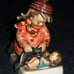 Sleep Tight Goebel Hummel Figurine #424 With Box Girl Tucking In Her Brother!