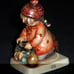 Sleep Tight Goebel Hummel Figurine #424 With Box Girl Tucking In Her Brother!