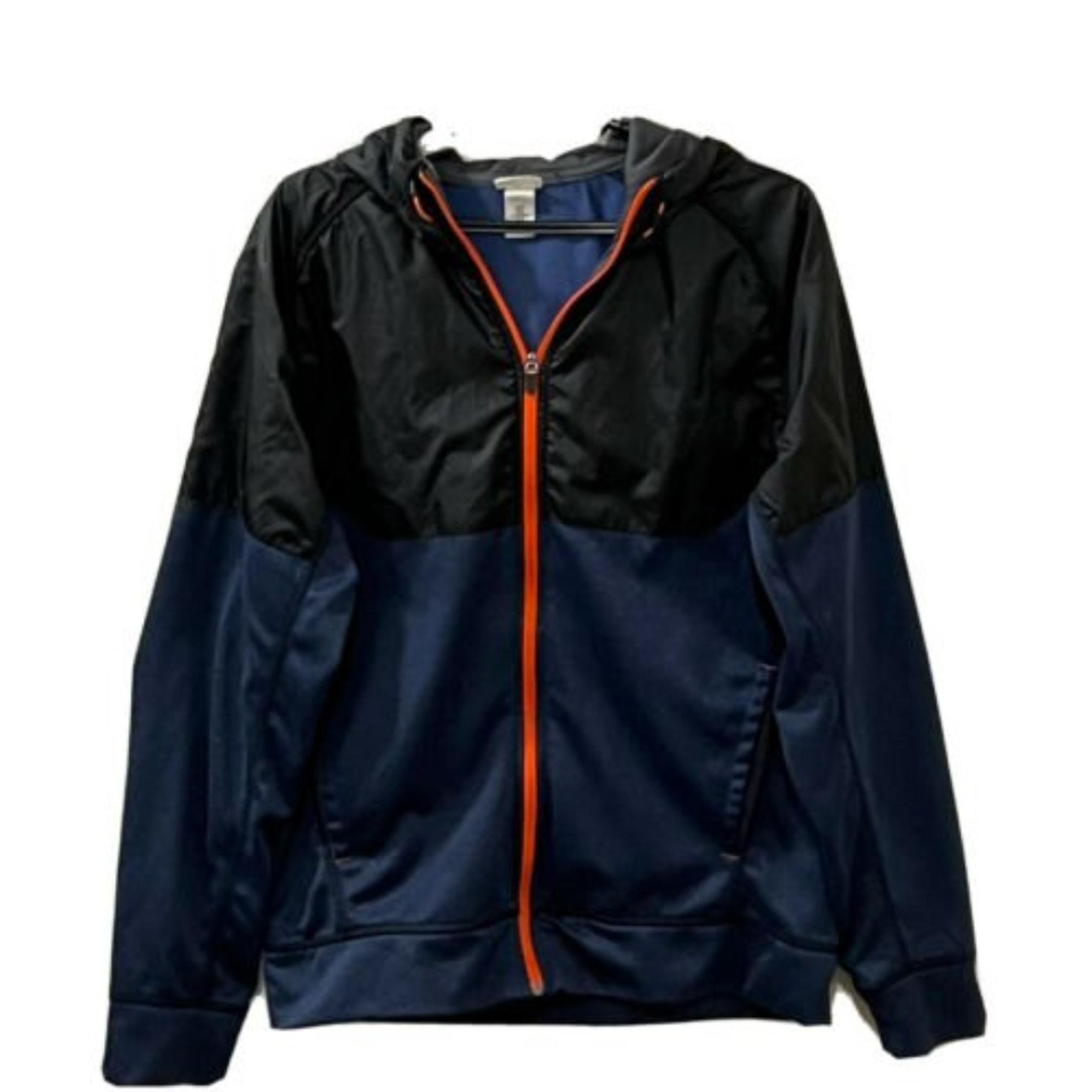 H&M Sport Womens Hooded Fleece Jacket Full Zip Pockets Size Medium
