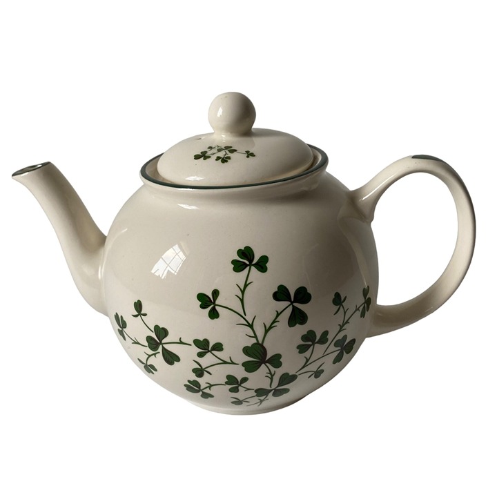 Carrigdhoun Irish china teapot shamrocks Cork Ireland 6