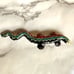 Amato hand painted southwestern lizard pin